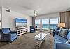 Enjoy the beautiful beach view right from your living room!