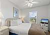 Has a TV for your viewing pleasure and a window for the Florida sunshine!