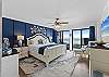 Private access to the balcony from the master bedroom