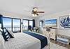 Rest up for your next day of fun in the sun in this lovely King Bed
