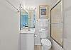 Shower/tub combo.