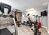 Work out room located in West building.