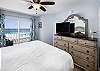 This master bedroom has balcony access.  Vacation doesn't get much better than this!