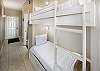Another view of the bunks looking back toward the entry door.