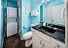 Features a walkin shower as well and a washer and dryer.