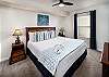 Featuring a king size bed!