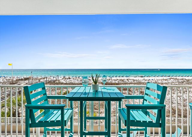 Fantastic views from this 2nd floor - 3rd level balcony