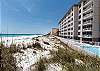 Just past the dunes is the beach full of sugary white sand & emerald water!