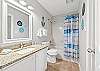 Guest bath with shower/tub combo