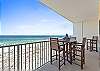 The perfect place to have a cup of coffee in the morning while you listen to the soothing sounds of the Gulf