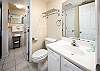 This bonus 1/2 bath gives you just the right amount of extra vanity space!