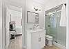 Features a walkin shower.