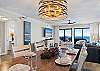 Gather around the elegant table and soak in stunning ocean views!