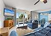Gather the family in the beach front living room and make some memories that will last a lifetime!