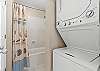 Washer and dryer in the condo for your convenience