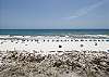 Nothing at all between you and the beautiful emerald green waters of the Gulf of Mexico.