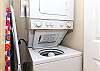 The condo comes with a washer and dryer for you to use at your convenience.