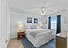Guest bedroom has a king size bed and very comfortable furnishings