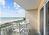 Enjoy the Gulf views from your beach front balcony!