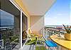Bask in the sun on this private balcony overlooking the Gulf of Mexico