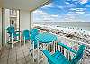 This CORNER unit has extra balcony space for taking in the views of the Gulf.
