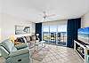 Stretch out on the sofa or curl up in the recliner - either way makes a comfy spot to watch TV or the gulf. Plus, the sofa is a queen sleeper, perfect for extra guests.