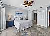 So spacious with a king size bed.