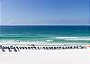 View of the beach from your very own private balcony.