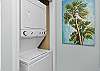 Washer and dryer in the condo for you! 