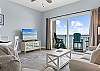 Gorgeous living area with phenomenal views!