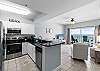 Great appliances and all you need to whip up a delicious meal. Save on the vacay budget by dining IN with a view still!!