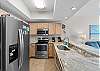 Granite counter tops and stainless steel appliance! 