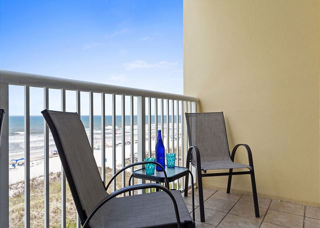 Relax and unwind on your private balcony! 
