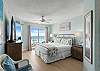 Master Bedroom: Wake up to stunning ocean views and step onto your private beach balcony!
