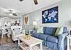 Open concept living.