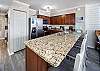 Perfect kitchen for meal prep.
