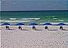 The beautiful white sands of the Emerald Coast!