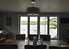 Dining area with view of Great Pond.