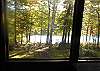 View of Long Pond from screen porch.