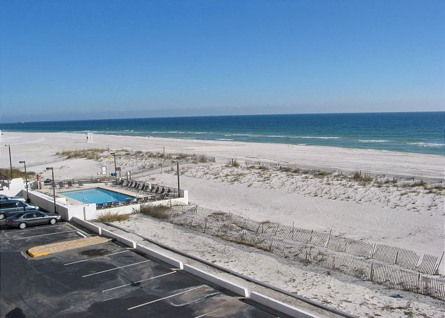 Balcony view.