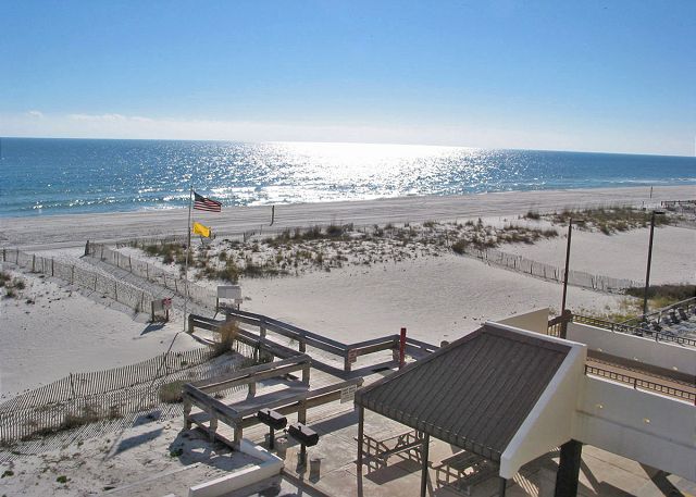 Balcony view to west.