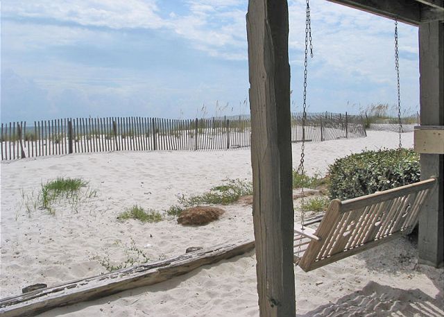 Relax and enjoy the view in one of Sandpiper's swings.