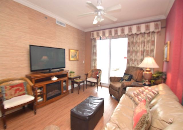 Additional view of living room area.