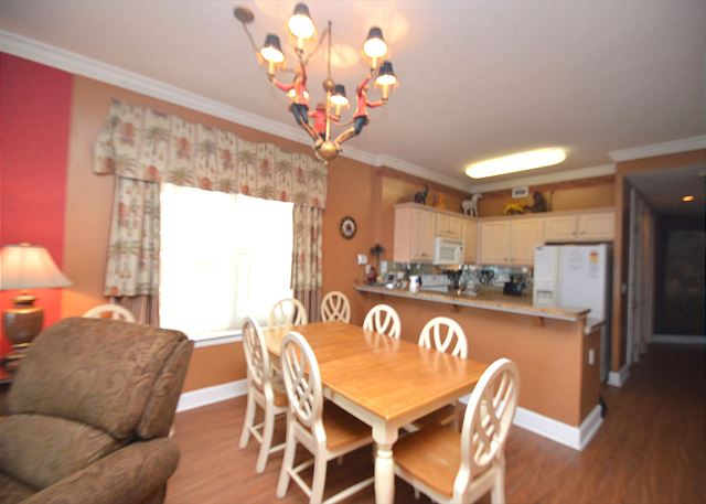 Additional view of dining area.