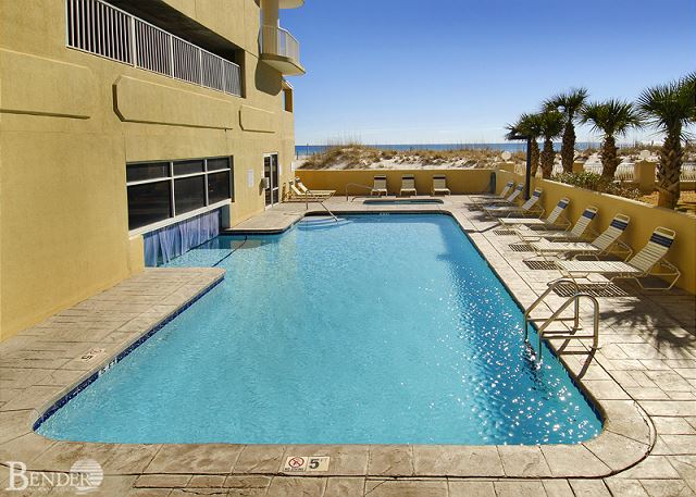 Outdoor Pool Area.