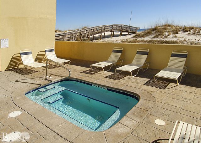 Outdoor Hot Tub Area.