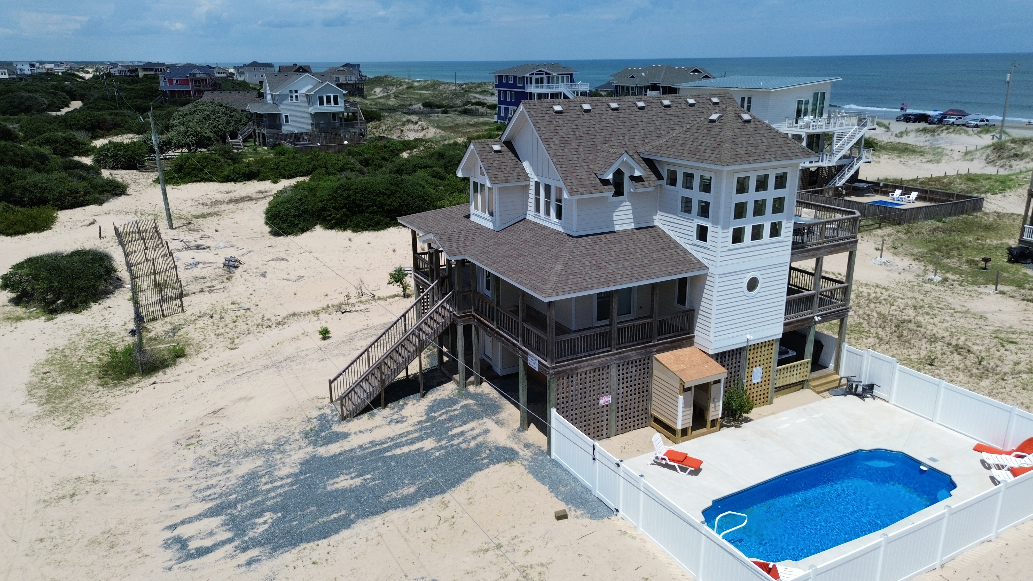 Memories vacation rental, Carova Beach 4x4 Northern Outer Banks NC