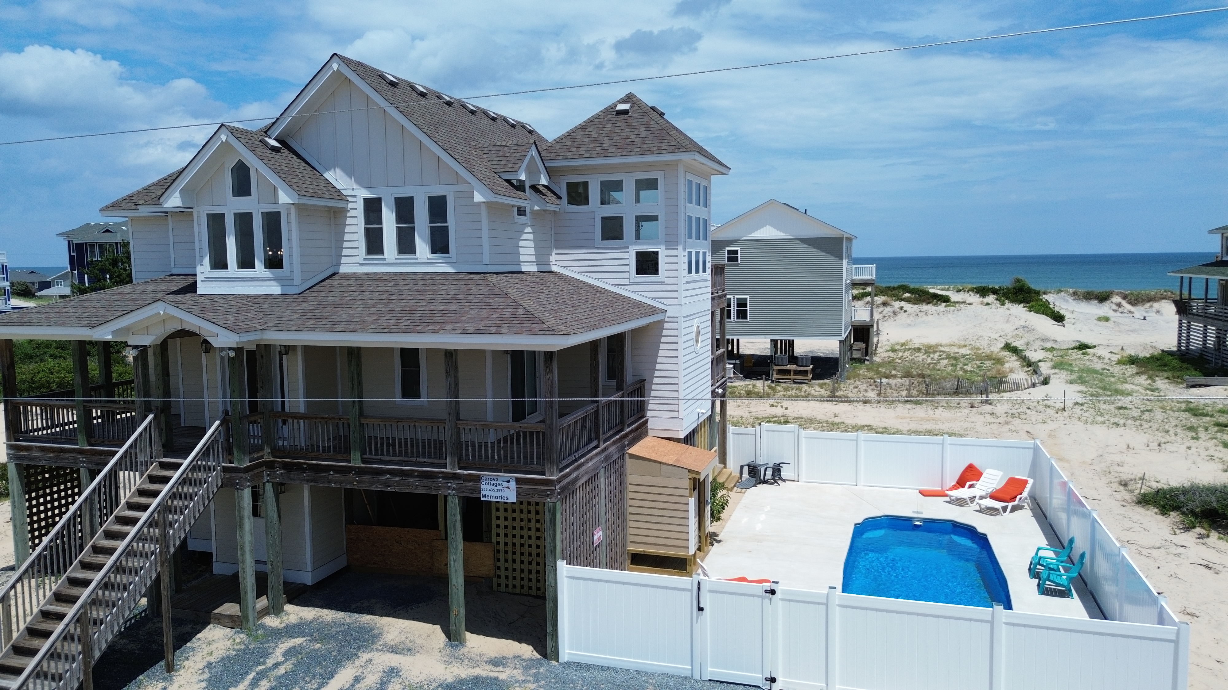 Memories vacation rental, Carova Beach 4x4 Northern Outer Banks NC