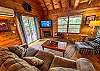 Minisplits are provided throughout this cabin for your comfort.