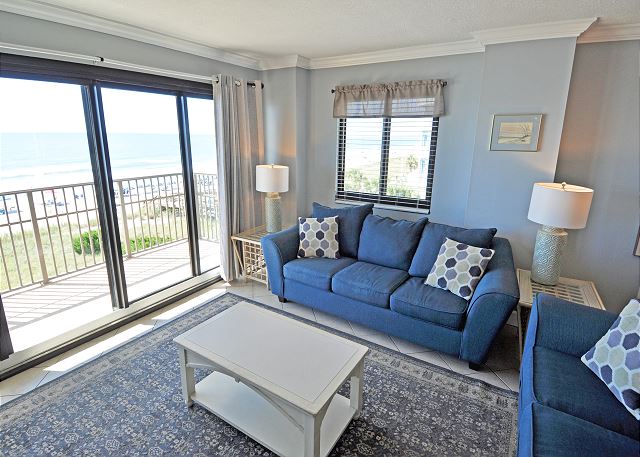 Oceanfront Springs Towers 406 Oceanfront 3BR Condo 2